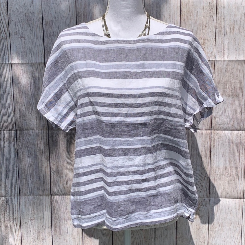 Artisan NY 100% linen top